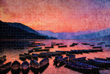 Phewa Lake Pokhara Nepal Jigsaw Puzzle Wooden 1000 Piece