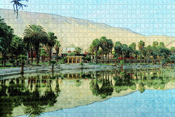 Peru Huacachina Ica Jigsaw Puzzle Wooden 1000 Piece