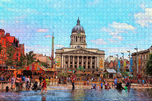 UK England Nottingham Jigsaw Puzzle Wooden 1000 Piece