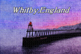 UK England Whitby East Pier Jigsaw Puzzle Wooden 1000 Piece