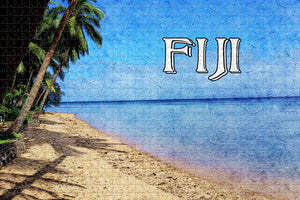 Denarau Island Fiji Jigsaw Puzzle Wooden 1000 Piece