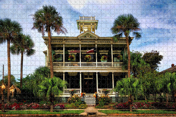 Galveston Ruhl House USA Jigsaw Puzzle Wooden 1000 Piece