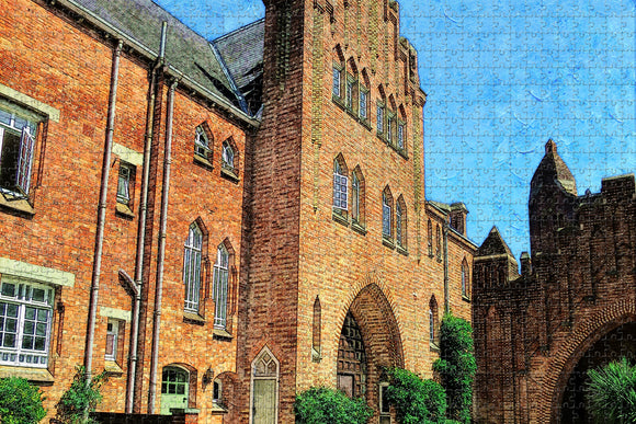 UK England Quarr Abbey Ryde Jigsaw Puzzle Wooden 1000 Piece