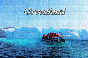 Greenland Denmark Iceberg Jigsaw Puzzle Wooden 1000 Piece