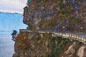 Switzerland Staubbach Falls Interlaken Jigsaw Puzzle Wooden 1000 Piece