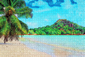 Praslin Island Seychelles Jigsaw Puzzle Wooden 1000 Piece