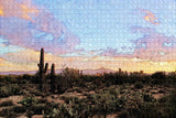 Saguaro Tucson Desert Cactus Arizona USA Jigsaw Puzzle Wooden 1000 Piece