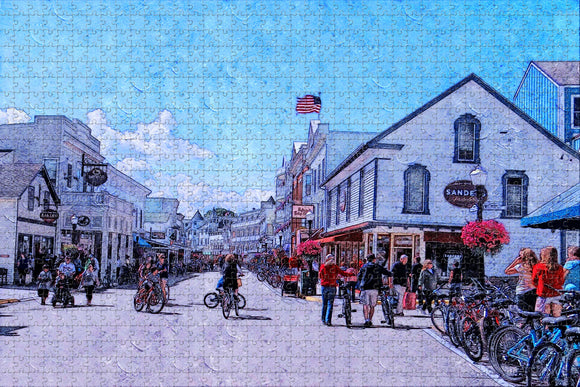 Mackinac Island Michigan USA Jigsaw Puzzle Wooden 1000 Piece