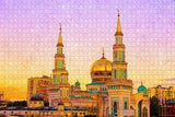 Russia Moscow Cathedral Mosque Jigsaw Puzzle Wooden 1000 Piece