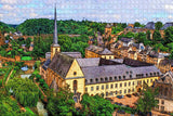 Luxembourg Jigsaw Puzzle Wooden 1000 Piece