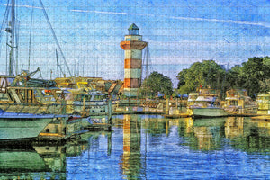 Hilton Head South Carolina USA Jigsaw Puzzle Wooden 1000 Piece