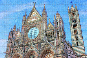 Italy Cathedral Siena Jigsaw Puzzle Wooden 1000 Piece