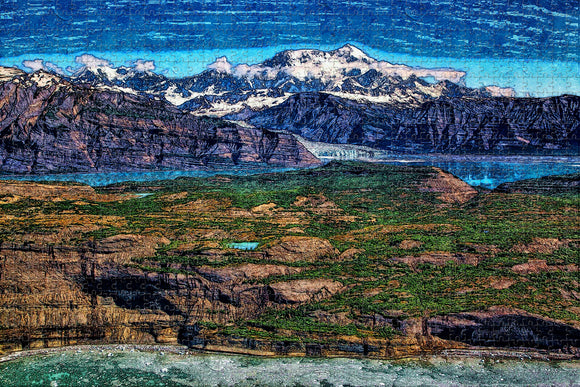 Mount St Elias Wrangell Alaska USA Jigsaw Puzzle Wooden 1000 Piece