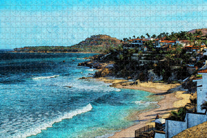 Mexico Chileno Beach Los Cabos Jigsaw Puzzle Wooden 1000 Piece