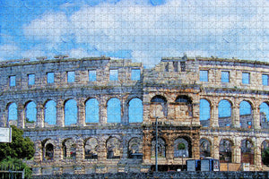 Croatia The Arena in Pula Jigsaw Puzzle Wooden 1000 Piece