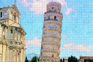 Italy Leaning Tower of Pisa Jigsaw Puzzle Wooden 1000 Piece