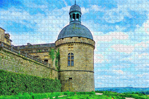 France Hautefort Castle Jigsaw Puzzle Wooden 1000 Piece