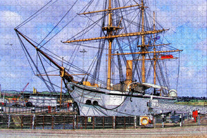 UK England The Historic Dockyard Chatham Jigsaw Puzzle Wooden 1000 Piece