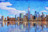 New York Manhattan USA Jigsaw Puzzle Wooden 1000 Piece