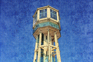 Hungary Siofok Water Tower Jigsaw Puzzle Wooden 1000 Piece