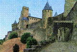 France Carcassonne Castle Aude Jigsaw Puzzle Wooden 1000 Piece