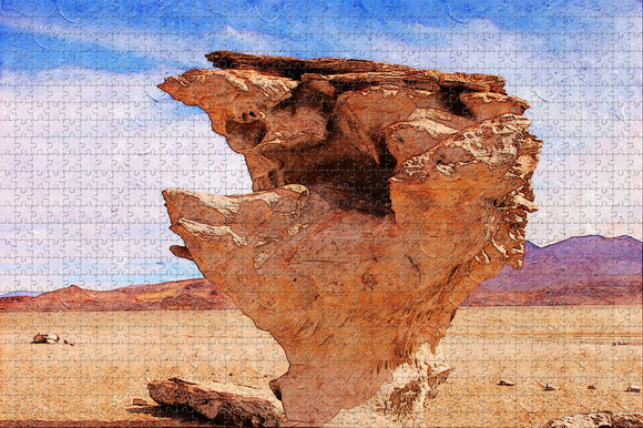 Bolivia Laguna Desert Jigsaw Puzzle Wooden 1000 Piece