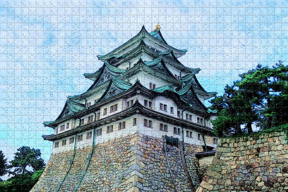 Japan Nagoya Castle Jigsaw Puzzle Wooden 1000 Piece