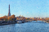 France Seine River Paris Jigsaw Puzzle Wooden 1000 Piece