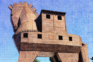 Turkey Troy Horse Canakkale Jigsaw Puzzle Wooden 1000 Piece