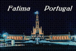 Portugal Fatima Sanctuary Jigsaw Puzzle Wooden 1000 Piece