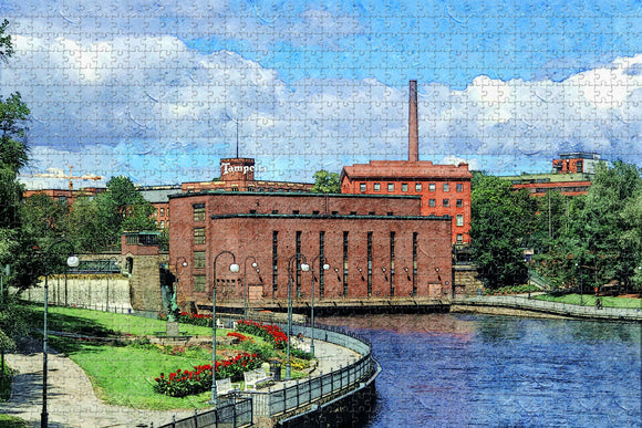 Finland Tampere Jigsaw Puzzle Wooden 1000 Piece