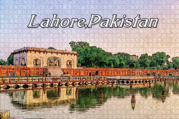 Pakistan Lahore Jigsaw Puzzle Wooden 1000 Piece