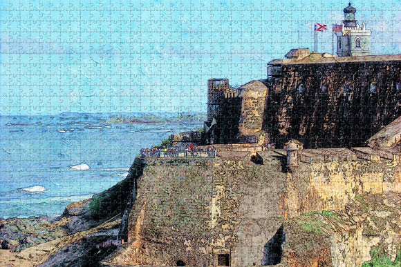 San Juan National Historic Site Puerto Rico Jigsaw Puzzle Wooden 1000 Piece