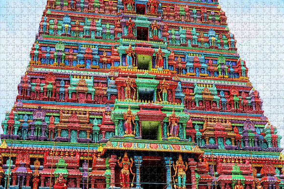 India Kapaleeshwarar Temple Chennai Jigsaw Puzzle Wooden 1000 Piece