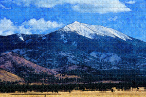 Flagstaff Volcano USA Jigsaw Puzzle Wooden 1000 Piece