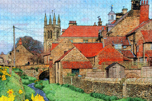 UK England Helmsley Walled Garden Jigsaw Puzzle Wooden 1000 Piece