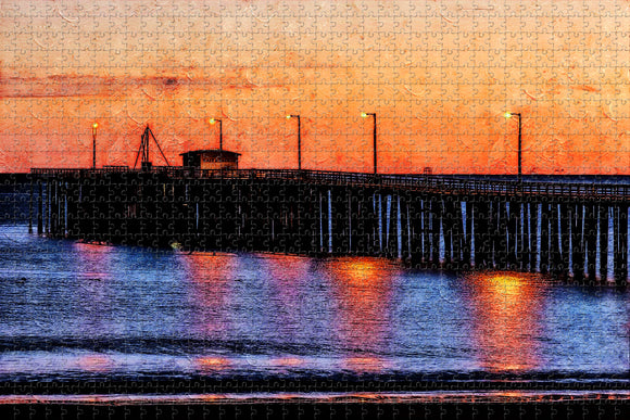 Pismo Beach California USA Jigsaw Puzzle Wooden 1000 Piece