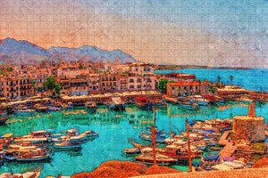 Cyprus Kyrenia Jigsaw Puzzle Wooden 1000 Piece