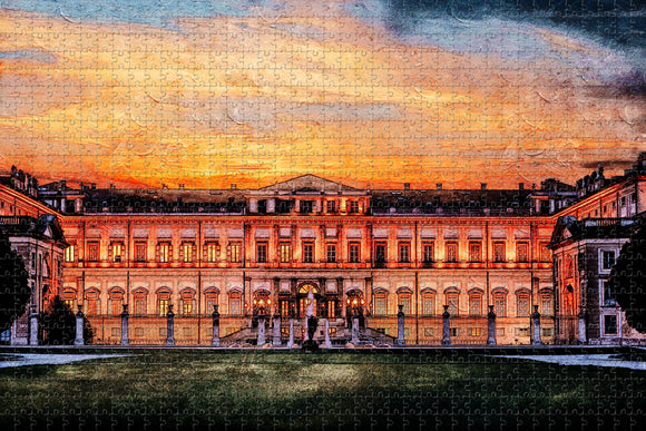 Italy Monza Park Jigsaw Puzzle Wooden 1000 Piece