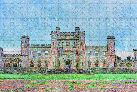 UK England Lowther Castle and Gardens Penrith Jigsaw Puzzle Wooden 1000 Piece