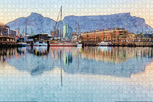 South Africa Victoria & Alfred Waterfront Cape Town Jigsaw Puzzle Wooden 1000 Piece