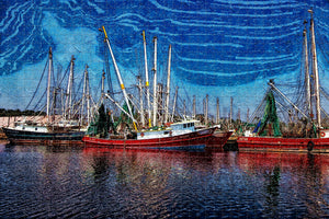 Bayou La Batre Alabama USA Jigsaw Puzzle Wooden 1000 Piece