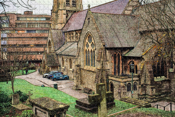 UK England Bournemouth St. Peter's Church Jigsaw Puzzle Wooden 1000 Piece