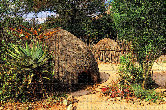 Swaziland Jigsaw Puzzle Wooden 1000 Piece