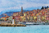 France Menton Jigsaw Puzzle Wooden 1000 Piece