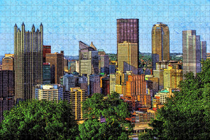 USA America Mount Washington Pittsburgh Jigsaw Puzzle Wooden 1000 Piece