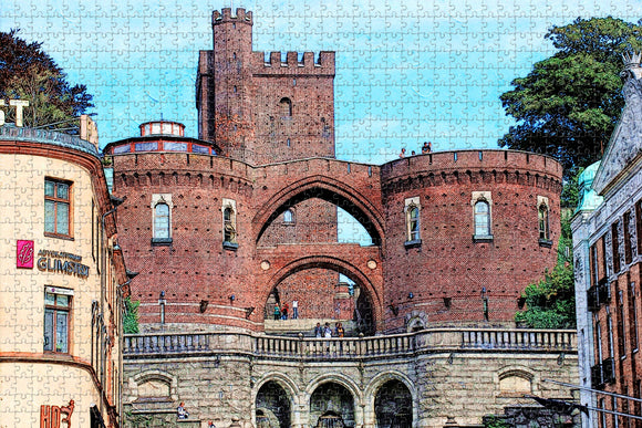 Sweden Helsingborg Castle Jigsaw Puzzle Wooden 1000 Piece