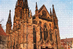 France Cathedral Mulhouse Jigsaw Puzzle Wooden 1000 Piece