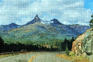 Billings Beartooth Highway  USAMontana Jigsaw Puzzle Wooden 1000 Piece