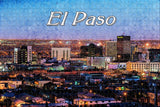 USA America El Paso Jigsaw Puzzle Wooden 1000 Piece